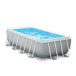 Piscine tubulaire rectangulaire prism frame intex 4,88m x 2,44m x 1,07m pas cher