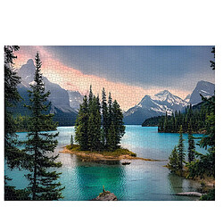 Ravensburger Puzzle Premium de 2000 Pièces Softclick Thème Île de l'Esprit de Canada Multicolore