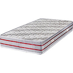 King Of Dreams Bamboo Matelas 90x190 Tissu - Très Ferme + Oreiller à Mémoire de Forme OFFERT valeur 89 €