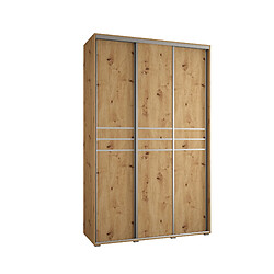 Abiks Meble Armoire Davos 10 À Portes Coulissantes 235,2/150/45 3 Portes