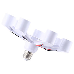 Acheter Wewoo 1 à 7 E27 Support de lampe standard Convertisseur de base Ampoules à LED Adaptateur de prise