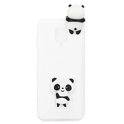 Coque en TPU Impression 3D et motif panda mignon pour votre Xiaomi Redmi Note 9S/Note 9 Pro Max/Note 9 Pro