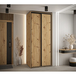 Abiks Meble Armoire DAVOS 1 À Portes Coulissantes 235,2/120/60 2 Portes