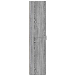 Acheter vidaXL Buffet haut sonoma gris 45x42,5x185 cm bois d'ingénierie