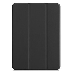 Etui en PU triple pli noir pour votre Apple iPad Pro 11-inch (2018)