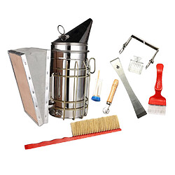 8 Pièces Ensemble De Matériel Apicole Apiculteur Outils Fumeur Catcher Ruche Outil Kits