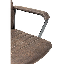 Acheter Karedesign Chaise de bureau Labora marron foncé Kare Design