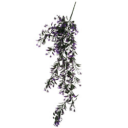 Avis 78cm fleurs artificielles plantes vigne suspendus maison décor de jardin violet