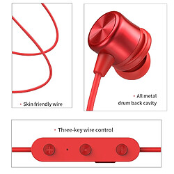 Acheter Wewoo Écouteur Bluetooth JR-D3S 4.2 double batterie sport casque rouge