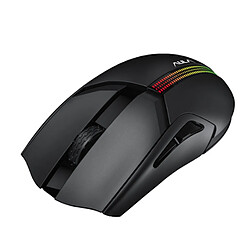 Aula F813 2in1 Souris sans fil 2.4G et filaire 4800dpi avec 7 boutons Noir pas cher