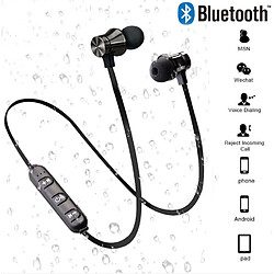 GUPBOO XT11 Sports sans fil en cours d'exécution Bluetooth casque casque antibruit actif pour téléphones et musique basse casque Bluetooth