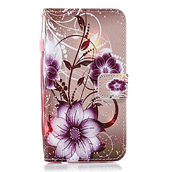 Wewoo Housse Coque Étui à Rabat Horizontale en Cuir Lotus Pattern pour Huawei Nova 4avec Support et Fentes Cartes et Portefeuille