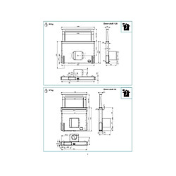 Falmec Hotte plan de travail Downdraft Noire 120cm , sans moteur pas cher