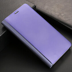 Wewoo Housse Étui Violet pour Huawei Mate 10 Galvanoplastie PC + PU Horizontal Flip de protection avec support de Stand & Sleep / Fonction de réveil