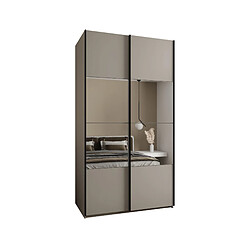 Abiks Meble Armoire à portes battantes Lux 4 245,5/130/64 2 portes