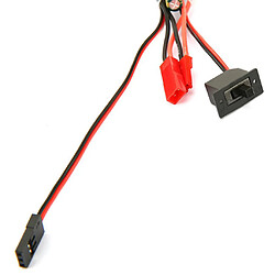 Contrôleur De Vitesse électrique Brossé 30A ESC De Frein Pour Bricolage Mini RC Voiture Ou Bateau+Récepteur X6F De L'émetteur De Contrôleur Radio 2.4Ghz 4 Canaux X4 Pour Voiture / Réservoir RC