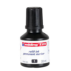 Recharge d'encre Edding T25 Permanent Noir 30 ml (10 Unités)