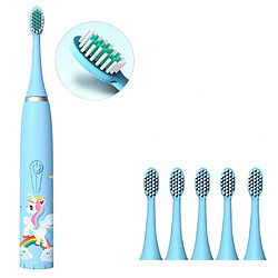 Universal Brosse à dents électrique pour enfants DuPont Brosse à dents à poils souples Petite tête de brosse Smart | Brosse à dents électrique