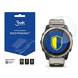 Max Protection Garmin Quatix 7X - 3mk Watch Protection v. FlexibleGlass Lite