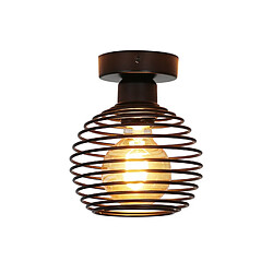 Autres Temps ZMH Black Vintage Pendant E27 Max 40 Watt Pour les couloirs et les cages d'escaliers