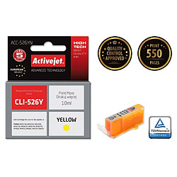 Activejet? Cartouche d'encre originale Activejet ACC-526YN Jaune