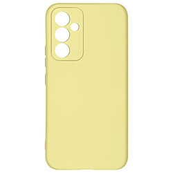 Avizar Coque pour Samsung Galaxy A54 5G Semi-rigide Soft-touch Fine Fast Cover Jaune