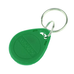 100Pcs 125KHZ RFID Proximité ID carte jeton Tags Porte-clés Access System Green pas cher