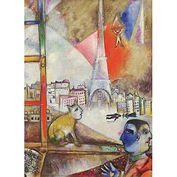 Eurographics Marc chagall Paris A travers la fenAtre Puzzle (1000 piAces) (6000-0853)