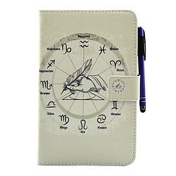 Wewoo Housse Étui pour Samsung Galaxy Tab 4 7.0 / T230 Douze Constellations Motif Horizontal en cuir Flip avec support et Portefeuille & Slots de cartes Sleep / Wake-up Fonction & Pen Slot