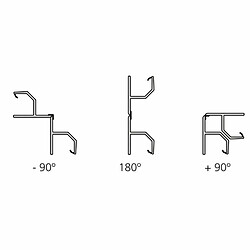 Avis (2 barres de socle Ã 2,35 m, 2 connecteUniters Ã 90Âº et 2 connecteUniters flexibles.) Kit de plinthes de cuisine Plasline avec accessoires union, Hauteur 100 mm, 2,35 m, Plastique noir, Plastique