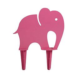 Aubry Gaspard Eléphant rose déco en fer.