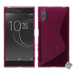 Htdmobiles Coque silicone gel fine pour Sony Xperia XA1 Ultra + film ecran - ROSE