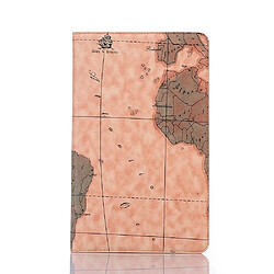 Wewoo Housse Coque Etui en cuir avec rabat horizontal Texture Map pour Galaxy Tab A 10.1 2019 T510 / T515avec porte-cartes et porte-cartesavec aléatoire