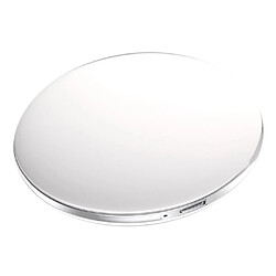 Acheter Miroir de maquillage à loupe portable avec miroir de voyage recto-verso blanc