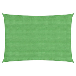 vidaXL Voile d'ombrage 160 g/m² Vert clair 2x4 m PEHD