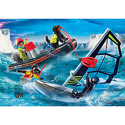 Playmobil® PLAYMOBIL 70141 - City Action Vedette de sauveteurs et planchiste