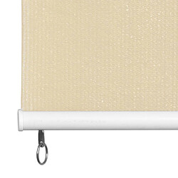 Avis vidaXL Store roulant d'extérieur 220 x 140 cm Couleur crème