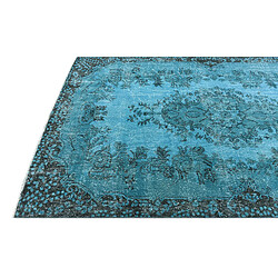 Acheter Vidal Tapis de laine 282x175 Bleu Ultra Vintage