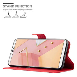 Cadorabo Coque ZTE Nubia N3 Etui en Rouge