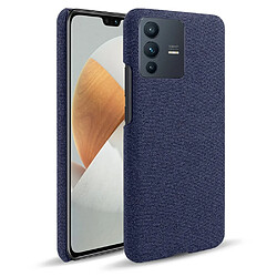 Coque en TPU + PU anti-griffes, bleu pour votre Vivo S12/V23 5G