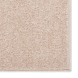 vidaXL Tapis à poils courts 140x200 cm Beige foncé