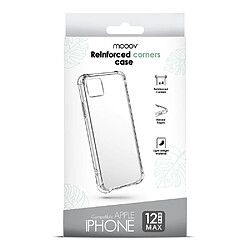 Avis MOOOV Coque semi-rigide renforcée pour iPhone 12 PRO MAX - transparente