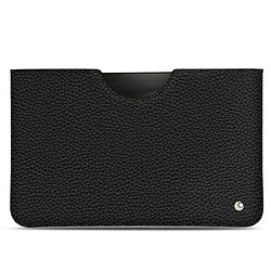 Pochette cuir Samsung Galaxy Tab S6 Lite - Pochette - Ebène ( Noir / Black ) - NOREVE