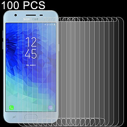 Wewoo Film de verre trempé 100PCS 9H 2.5D pour Galaxy J3 2018