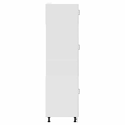 Acheter vidaXL Armoire de cuisine Lucca blanc brillant bois d'ingénierie