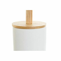 Avis Brosse de salle de wc DKD Home Decor Naturel Blanc Grès (10 x 10 x 38 cm)