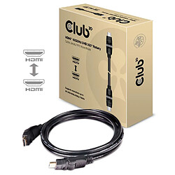 Club 3D CLUB3D HDMI 2.0 4K60Hz UHD 360 Degree Rotary cable 2m/6.74ft câble HDMI