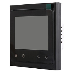 Acheter Wewoo BHT-002GCLW 3A Thermostat d'ambiance numérique LCD avec type de chauffe-eau à gaz affichage de l'heure et contrôle WiFi Noir