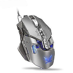 Acheter Universal X300Gy Macros mécaniques Définir la souris de jeu 250-4000 DPI 7 touches USB Souris optique filaire