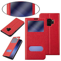 Acheter Cadorabo Coque Samsung Galaxy S9 Etui en Rouge